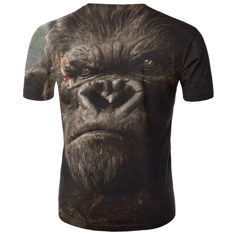 Tričko zuřící gorila