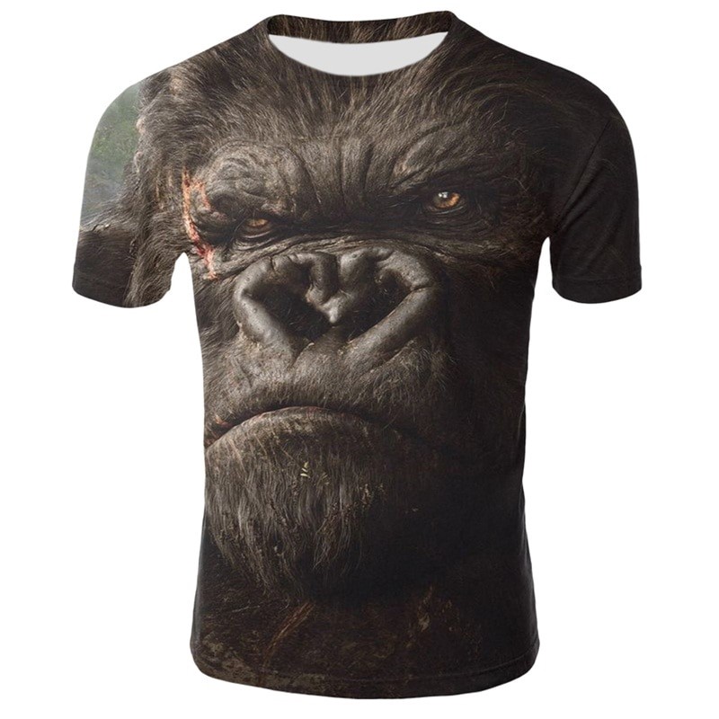 Tričko zuřící gorila