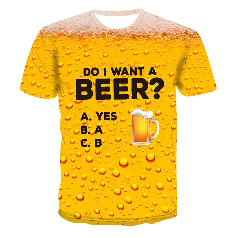 Tričko pivo nápis
