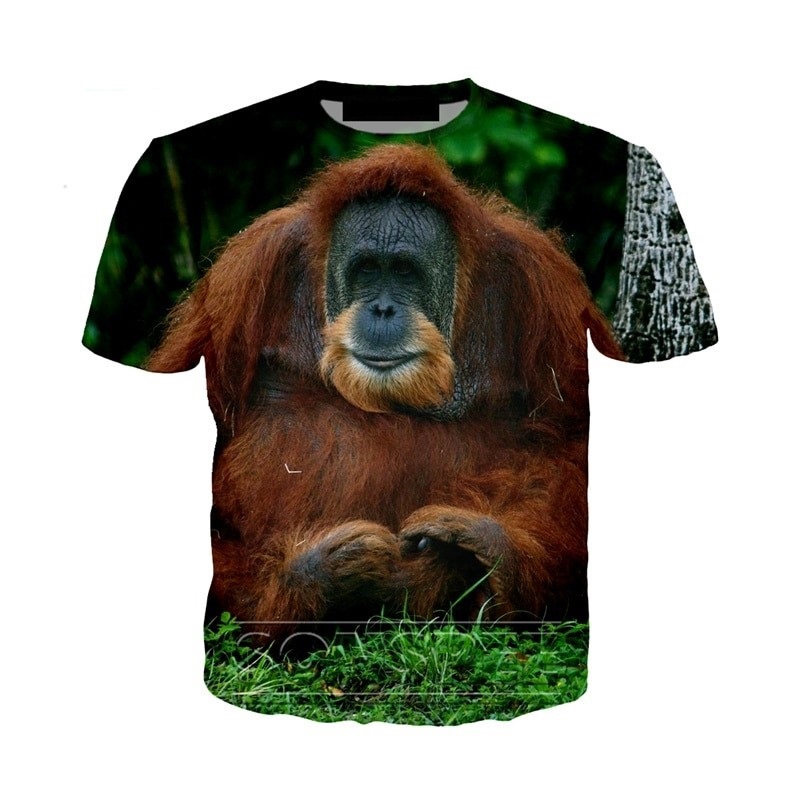 Tričko starý orangutan