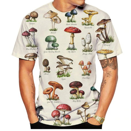 Tričko pro houbaře