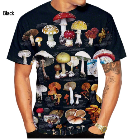 Tričko houby