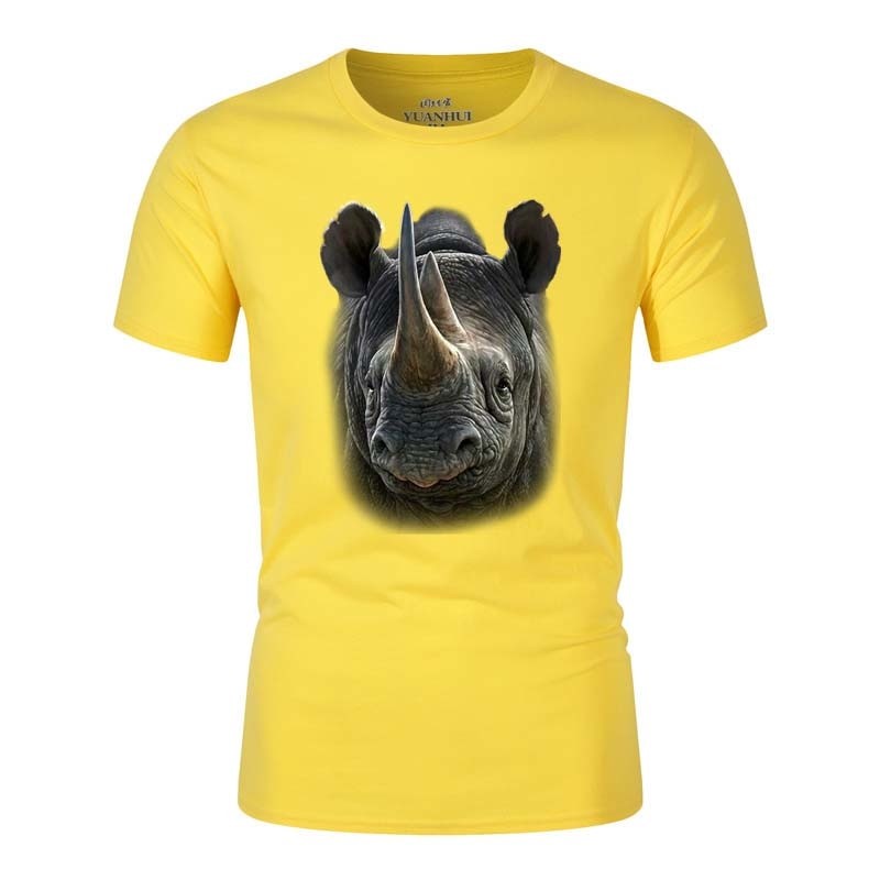 Tričko nosorožec žluté